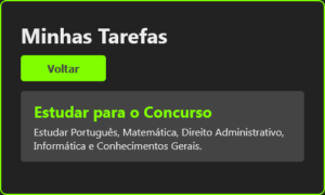Tela - Detalhes da Tarefa