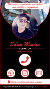 Cartão de Visita Virtual - Edson