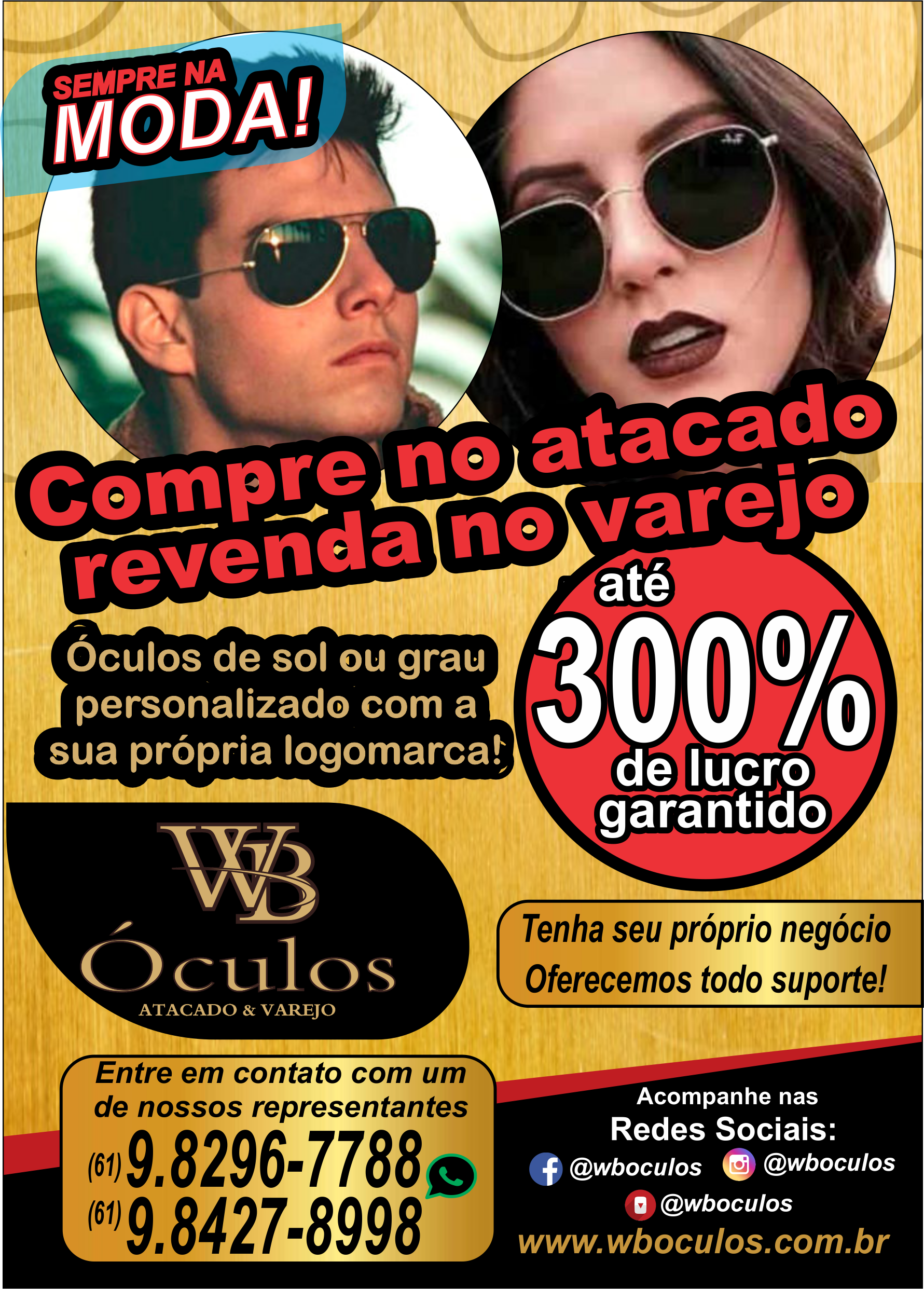 Panfleto - WB Oculos