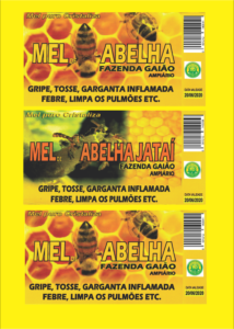 Rótulos Mel -Fazenda