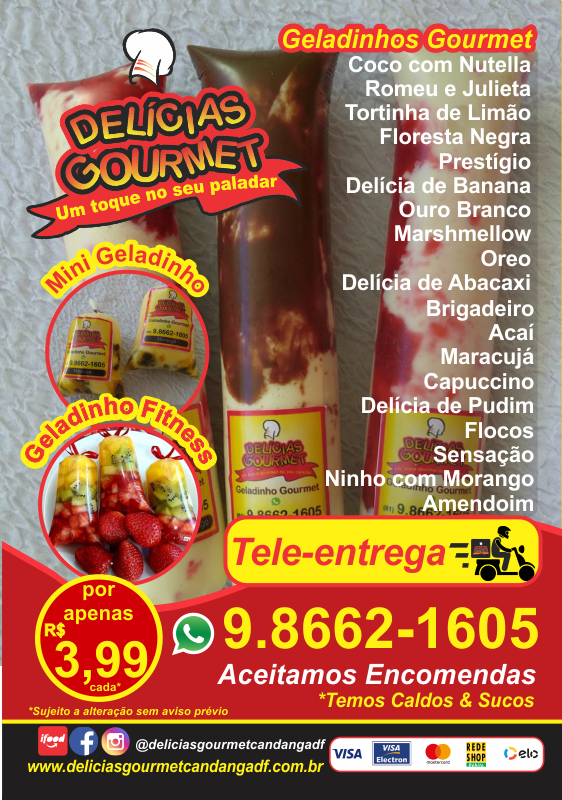 Panfleto - Dindin Gourmet
